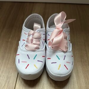 Toddler Girl Sprinkle Birthday Sneakers Size 8 - Unworn